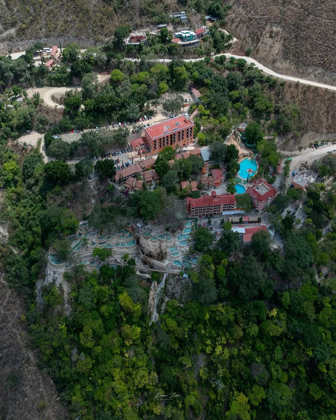 Cabañas de hospedaje en las Grutas de Tolantongo